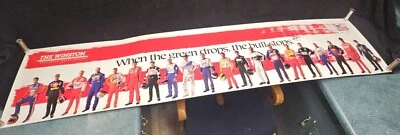 1997 The Winston NASCAR Driver Poster Charlotte - Earnhardt Gordon 16x72 Q239 - Image 1 of 4