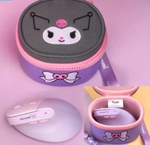 Sanrio Kuromi Rechargeable Wireless Silent Ergonomic Vertical Mouse - Picture 1 of 5