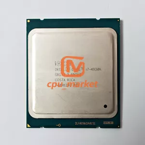Intel Core i7-4930K SR1AT 3.4GHz 6 Cores 12MB 130W LGA2011 CPU Processor - Picture 1 of 2