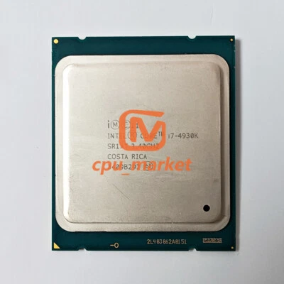 Intel Core i7-4930K SR1AT 3.4GHz 6 Cores 12MB 130W LGA2011 CPU Processor - Image 1 of 2