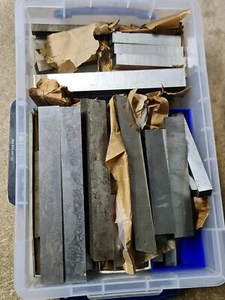 JOB LOT HSS LATHE SQUARE TOOL BITS HEAVY DUTY STEAM ENGINE TURNING OLD STOCK 1" - Picture 1 of 3