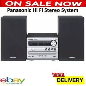 Panasonic Hi Fi Stereo System Radio FM AM Bluetooth CD MP3 USB Sound System NEW - Picture 1 of 12
