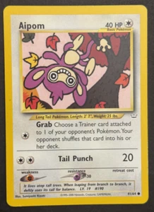 Aipom Neo Revelation 41/64 Common Pokémon TCG - Bild 1 von 2
