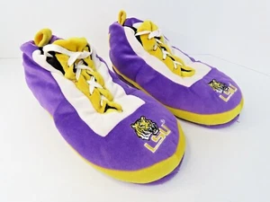 Comfy Feet NCAA Sneaker Boot Slippers - LSU Tigers - Men's Slipper - Picture 1 of 10