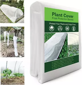 YFFSIDMY Plant Covers Freeze Protection 8'X40', Frost Blankets for Outdoor - Picture 1 of 12