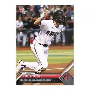 2023 Topps AHORA 540 - Corbin Carroll 10a entrada una sola caminata - ¡Envío gratuito! - Imagen 1 de 2