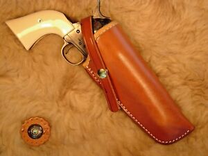 NEW EL PASO SADDLERY 1920 TOM THREEPERSONS LEATHER HOLSTER FOR COLT SAA  5 1/2"