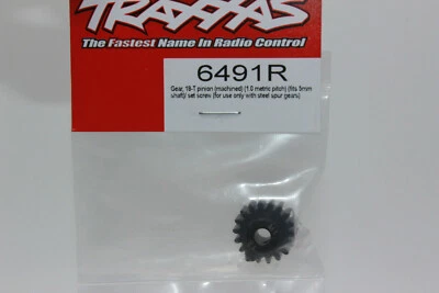 Traxxas 6491 R  Ritzel extra hart 18 Zähne Modul 1 für 5mm Welle X-Maxx 8S NEU  - Bild 1 von 4