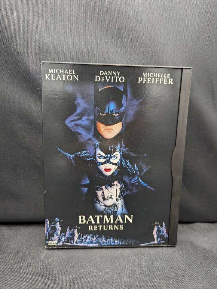 Batman Returns (DVD, 1997) Michael Keaton Michelle Pfeiffer Danny DeVito - Image 1 of 1