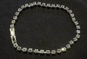 Fashion Jewellery Modeschmuck Armband 'Diamant' 19 cm - Bild 1 von 4