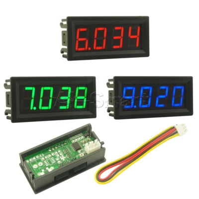 Digital 0,56 Zoll 4-Bit LED 0-100V Mini Voltmeter Spannungsmesser Volt Tester - Bild 1 von 4