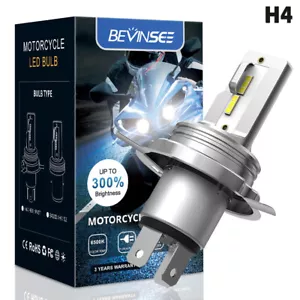 For Yamaha FZ6R 2009-2017 1x H4 HS1 LED Headlight Bulb High/Low Beam 6000K White - Picture 1 of 10