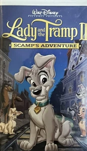 Disney Lady And The Tramp ll Scamp's Adventure (VHS, 2001) - Picture 1 of 3
