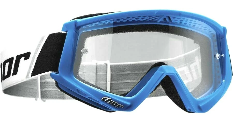Thor  Goggles Combat Blue/White - Adult Size #2601-2076 Foto 1 de 1