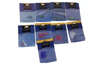 Ultimate Crystals Bicone Beads Swarovski Crystals 9 Pkgs - Picture 1 of 3