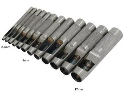 One Piece Heavy Duty Hollow Hole Punch Tool Grommet Clothing Leather Craft - Image 1 of 4