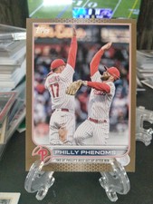 2022 Topps Update Gold #US112 Philly Phenoms Bryce Harper & Hoskins 248/2022 -CA