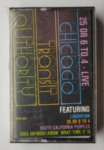 Chicago Transit Authority 25 Or 6 To 4 Live Sealed 1984 Cassette - Picture 1 of 3
