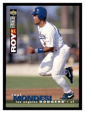 1995 Collector's Choice #79 RAUL MONDESI Los Angeles Dodgers ~D3B