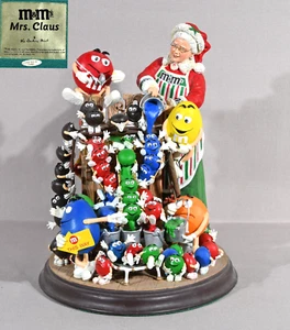 Danbury Mint M&M Candy Mrs Claus 8 1/2" Tall - Picture 1 of 10