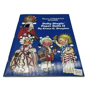 Vintage Dolly Dingle Paper Dolls II New Uncut House of Global Art 1979 Goebel - Picture 1 of 8