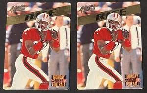 1995 Action Packed Monday Night Football Jerry Rice San Francisco 49ers #1 Lot 2 - Picture 1 of 2