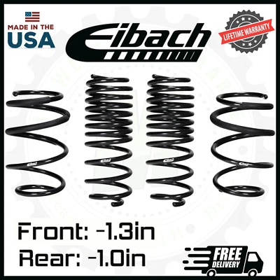 Eibach Pro KIT Front and Rear Lowering Springs Steel | Fits 23-25 Acura Integra - Image 1 of 2