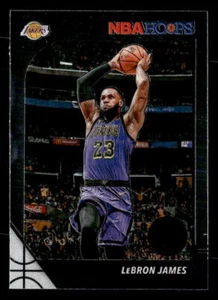 Tarjeta de plata LeBron James 2019 Hoops stock premium #87 de Los Angeles Lakers - Imagen 1 de 2