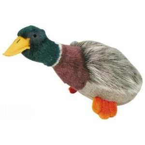 Medium Multipet Migrator Mallard Squeaker Soft Plush Dog Toy (24cm) - Picture 1 of 3