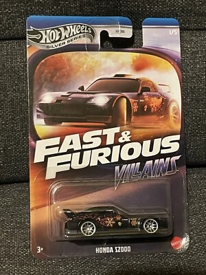 Hot Wheels Honda S2000 1/64 HW Fast And Furious Villains Nuovo In Scatola 2025 - Immagine 1 di 4