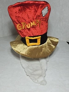 Disneyland Resort Paris Grumpy Hat With Beard Snow White Seven Dwarfs Pre-owned - Picture 1 of 10