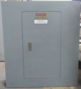 🤓 SQUARE D 40 AMP MAIN BREAKER PANELBOARD 208Y/120 VAC 3∅ 12 CIRCUIT 12-3565882 - Picture 1 of 12