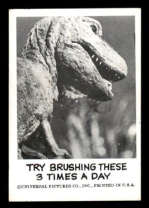 1961 Leaf Spook Stories #96 Try Brushing These 3 Times A Day VG