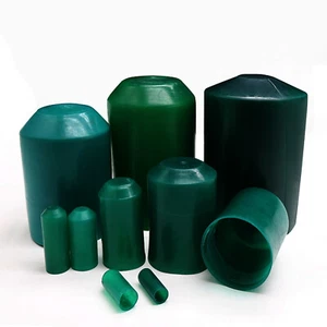 2:1 Heat Shrink Boot End Cable Caps Adhesive Glue Lined Waterproof Green 8~130mm - Picture 1 of 4