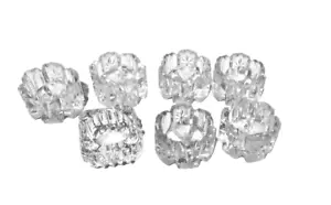 7 patrones decorativos Starburst de cristal cortado de cristal de colección de salinas - Imagen 1 de 2