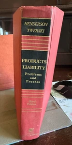Aspen Casebook Ser.: Products Liability Law (1997, Hardcover) - Picture 1 of 4