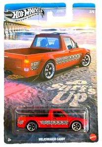 Hot Wheels VW Volkswagen Caddy 3/5 Surfs Up 1:64 coche modelo juguete pickup VAG - Imagen 1 de 14