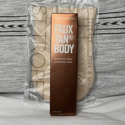 Bronceador sin sol corporal bronceado sintético bareMinerals - Botella bomba de 6 OZ - Guante nuevo en caja Foto 1 de 4