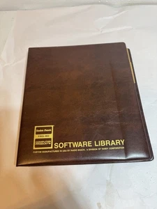 TRS-80 SOFTWARE LIBRARY RADIO SHACK BASIC REFERENCE MANUAL - Afbeelding 1 van 9