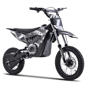 FunBikes MX1000 1000w 36v 62cm Lithium Grey Electric Kids Dirt Bike - Picture 1 of 12