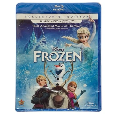 Disney - Frozen - Blu-ray, DVD, & Digital - Collector’s Edition - New Sealed Foto 1 de 2