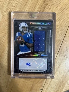 2023 Panini Obsidian Anthony Richardson RPA /199 - Picture 1 of 2