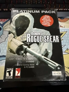 Tom Clancys Rainbow Six Rogue Spear Platinum Pack Some Rips In Plastic - Picture 1 of 6