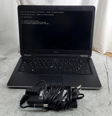 Dell Latitude E7440 14" Laptop i5-4310U 2.0GHz 4GB 256GB SEE NOTES - Image 1 of 4