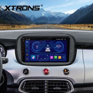 Autoradio GPS Fiat 500X Android 14 Wi-Fi 4G Dsp Carplay Auto XTRONS IDP9050XF - Imagen 1 de 14