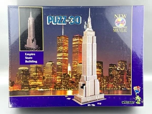 1995 Wrebbit Puzz-3D Empire State Building 902 Pcs Puzzle - Brand New Sealed - Picture 1 of 12