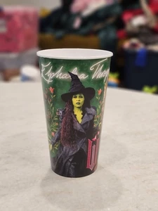 Wicked For Good 2025 Glinda Elphaba Plastic Cup Cinemark AMC In Hand - Picture 1 of 2
