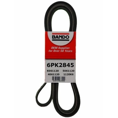 Cinturón serpentino Bando 6PK2845 Estados Unidos calidad OEM Foto 1 de 4