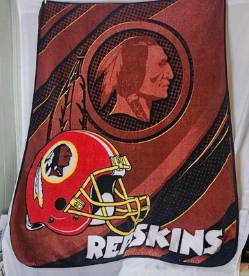 Cobertor de lã Washington Redskins grande macio 48x60 - Imagem 1 de 2