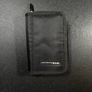 Y2K Nintendo DS Switch N Carry Game Card Case Black Zipper Closure - Picture 1 of 4